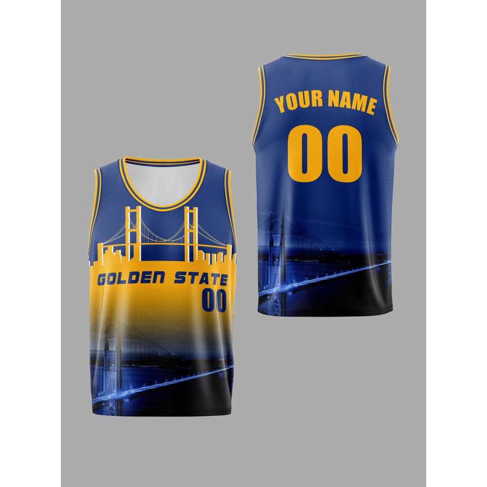 Custom Kids Basketball Jersey, Polyester 100% Knit Fabric, Breathable & Washable, Color Block All Over Print, Sleeveless Sports Vest for Boys & Girls, Casual & Training Wear, Outdoor Sports & Leisure, Spring/Summer/Fall - Loose Fit Custom Kids Basketball Jersey, Polyester 100% Knit Fabric, Breathable & Washable, Color Block All Over Print, Sleeveless Sports Vest for Boys & Girls, Casual & Training Wear, Outdoor Sports & Leisure, Spring/Summer/Fall - Loose Fit