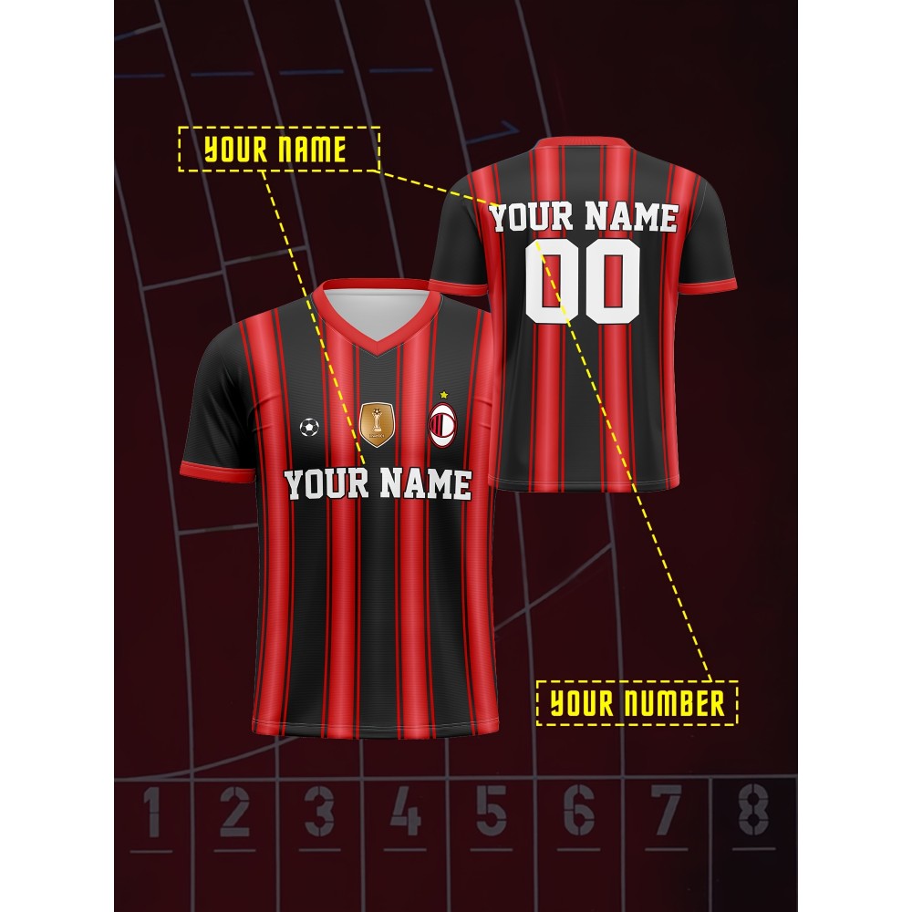 Custom Youngsters' Soccer Jersey - V-Neck, Personalized Name & Number, Comfort Fit for Sports & Casual Wear, Breathable Polyester, Machine Washable, 2024, Running Custom Youngsters' Soccer Jersey - V-Neck, Personalized Name & Number, Comfort Fit for Sports & Casual Wear, Breathable Polyester, Machine Washable, 2024, Running
