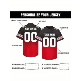Female football fans who customize large-sized Women's football jerseys, personalized football jerseys with team names and numbers, and customized football uniforms as gifts