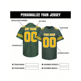 Female football fans who customize large-sized Women's football jerseys, personalized football jerseys with team names and numbers, and customized football uniforms as gifts