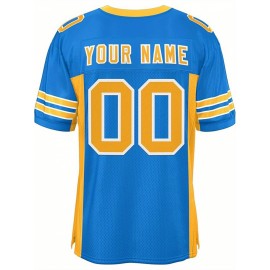 Custom Mesh Football Jersey - Personalized Practice Jerseys for Women, Stitched and Printed Name& Number, Lightweight& Breathable for Training and Games