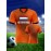 Women's Large Size Professional Sports Fabric Creative Pattern Print Netherlands Home Soccer Jersey T-shirt, Soccer Jersey Flag Uniforms Shirts Breathable And Lightweight, Moisture-Wicking, As Gifts For Sports Fans