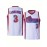 Men'S Stylish Comfy Basketball Top, Classic Letter & Number 3 Embroidered Sleeveless Breathable Tank Top