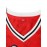 Men's #3 Red Embroidered Basketball Jersey - Breathable Sleeveless Sports Shirt with