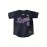 Men's #8 Black Baseball Jersey - Loose Fit V-Neck with Embroidered Name & Number, Purple Accents, All-Season Machine Washable Sportswear for Baseball, Halloween & Casual Outfits