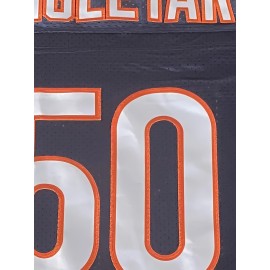 Men's#50 Navy Football Jeresys Stitched