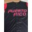 Men's Puerto Rico #9 Embroidered Baseball Jersey - Black & Red V-Neck, Button-Up, Loose Fit for Sports, Parties & Casual Wear, Puerto Rico Shirt