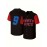 Men's Puerto Rico #9 Embroidered Baseball Jersey - Black & Red V-Neck, Button-Up, Loose Fit for Sports, Parties & Casual Wear, Puerto Rico Shirt