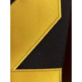 Men's #22 Iowa Basketball Jersey - Embroidered Name & Number, Black & Yellow V-Neck Sleeveless Sports Uniform for Team Sports & Parties, Basketball Gear