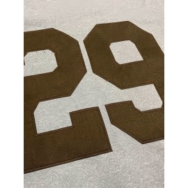 Men's #29 Grey Baseball Jersey - Stitched Name & Number, V-Neck Loose Fit, All-Season Machine Washable Sportswear for Baseball, Halloween & Casual Outfits, Outdoor Activities | Sporty Design | Durable Sportswear, Baseball Accessories