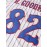 Men's #82 New York Baseball Jersey - V-Neck, Embroidered Name & Number, Striped Sleeves, Loose Fit, Polyester, Machine Washable - Perfect for Parties, Sports & Casual Wear