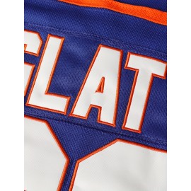 Men'S #69 Ice Hockey Jersey, Letter And Number Embroidered Breathable Sport Top, V-Neck, Loose Fit - Suitable for Training, Outdoor Activities, And Casual Wear.