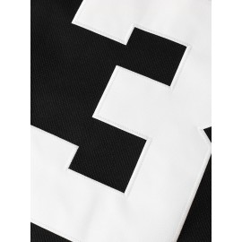 Men's #3 Embroidered Ice Hockey Jersey - Vintage Loose Fit, Long Sleeve V-Neck Sports Uniform for Training & Casual Wear