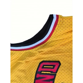 Stitched #34 Mens Basketball Jersey, Breathable, Sleeveless, Embroidered Uniform Shirt For Men, Perfect For Sports & Outdoor Activities