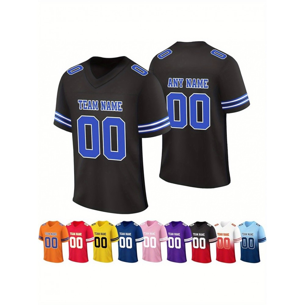 Female football fans who customize large-sized Women's football jerseys, personalized football jerseys with team names and numbers, and customized football uniforms as gifts Female football fans who customize large-sized Women's football jerseys, personalized football jerseys with team names and numbers, and customized football uniforms as gifts